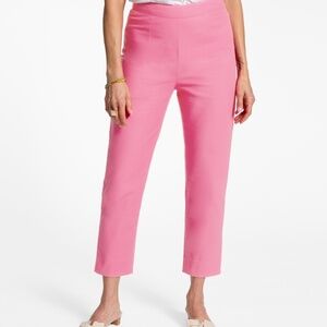 Lucy Cigarette Pant - Cotton Stretch Pink